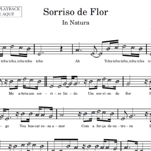 Sorriso de Flor - Partitura para Sax Alto