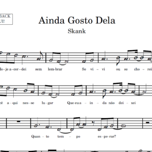 Ainda Gosto Dela - Partitura para Instrumentos em Sib