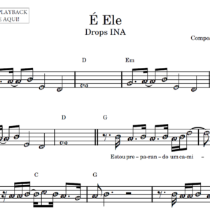 É Ele - Partitura Facilitada