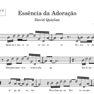 Essência Da Adoração - Partitura para Instrumentos em Sib