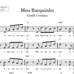 Meu Barquinho - Partitura Facilitada