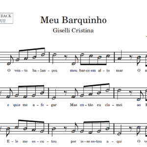 Meu Barquinho - Partitura para Instrumentos em Sib
