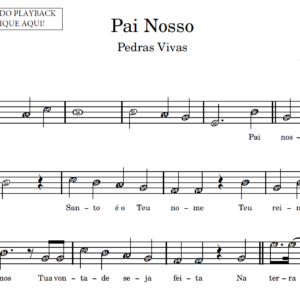 Pai Nosso - Partitura para Instrumentos em Sib