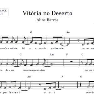 Vitória no Deserto - Partitura Facilitada