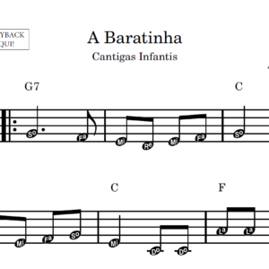 A Baratinha - Partitura Facilitada