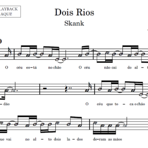Dois Rios - Partitura para Sax Alto