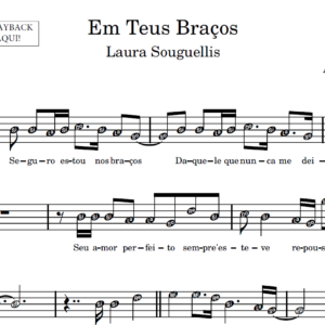 Em Teus Braços - Partitura para Instrumentos em Sib