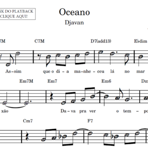 Oceano - Partitura Facilitada