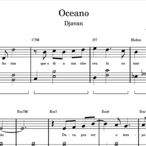 Oceano - Partitura para Piano