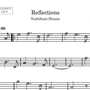 Reflections - Partitura para Instrumentos em Sib