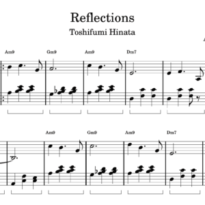 Reflections - Partitura para Piano