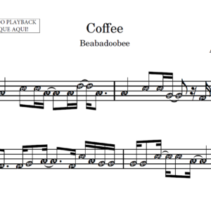 Coffee - Partitura para Instrumentos em Sib