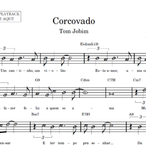 Corcovado - Partitura Facilitada