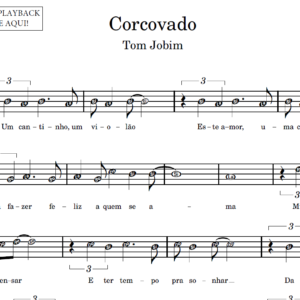 Corcovado - Partitura para Sax Alto