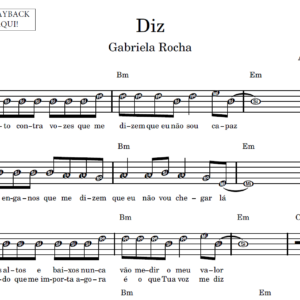 Diz - Partitura Facilitada
