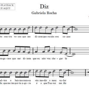 Diz - Partitura para Instrumentos em Sib