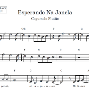 Esperando Na Janela - Partitura Facilitada