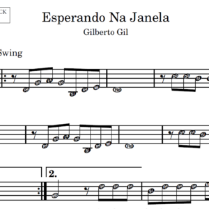 Esperando Na Janela - Partitura para Instrumentos em Sib