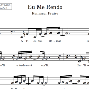 Eu Me Rendo - Partitura para Sax Alto
