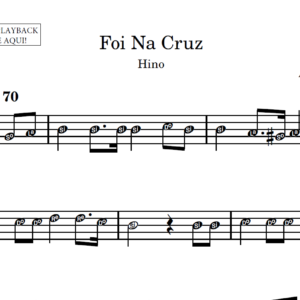 Foi Na Cruz - Partitura para Instrumentos em Sib