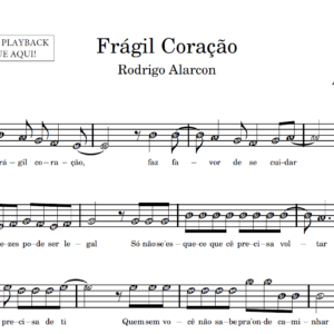 Frágil Coração - Partitura para Sax Alto