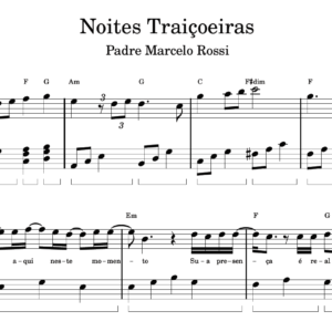 Noites Traiçoeiras - Partitura para Piano