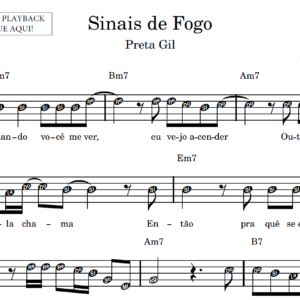 Sinais de Fogo - Partitura Facilitada
