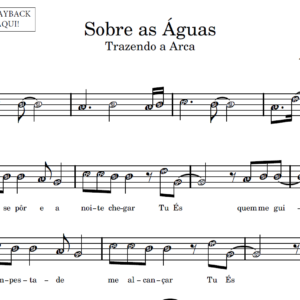 Sobre as Águas - Partitura para Sax Alto