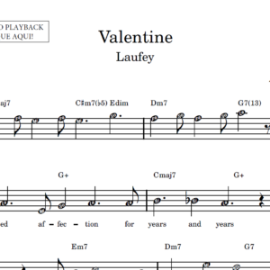 Valentine - Partitura Facilitada