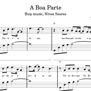 A Boa Parte - Partitura para Piano