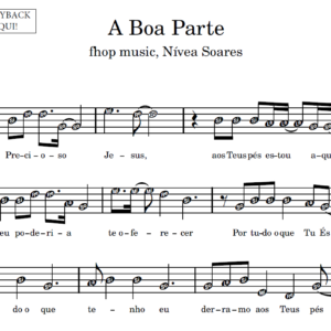 A Boa Parte - Partitura para Sax Alto