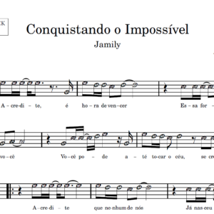 Conquistando o Impossível - Instrumentos em Sib