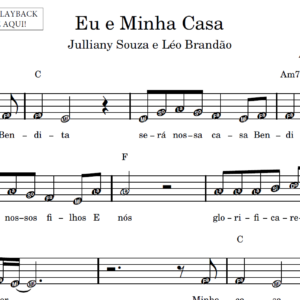 Eu e Minha Casa - Partitura Facilitada