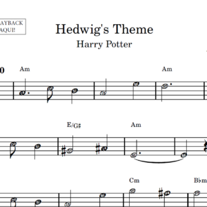 Hedwig's Theme - Partitura Facilitada