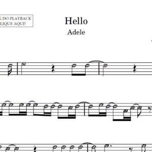 Hello - Partitura para Instrumentos em Sib