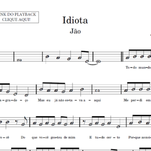 Idiota - Partitura para Sax Alto