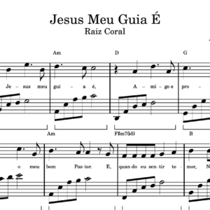 Jesus Meu Guia É - Partitura para Piano