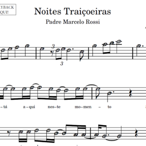 Noites Traiçoeiras - Partitura para Instrumentos em Sib