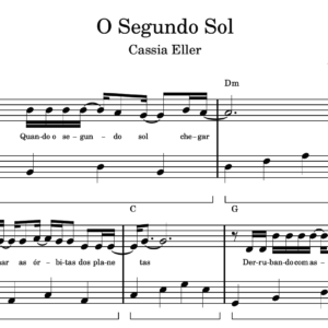 O Segundo Sol - Partitura para Piano
