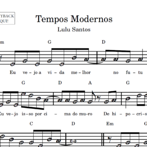 Tempos Modernos - Partitura Facilitada
