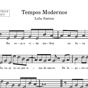 Tempos Modernos - Partitura para Instrumentos em Sib