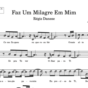 Faz Um Milagre Em Mim - Instrumentos em Sib