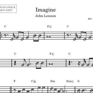 Imagine - Partitura Facilitada