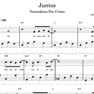Juntos - Partitura para Piano
