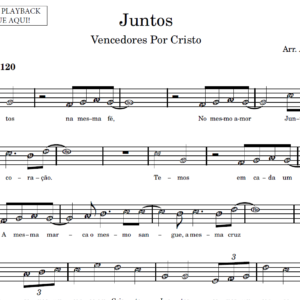 Juntos - Partitura para Sax Alto