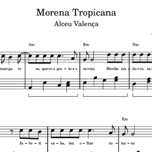 Morena Tropicana - Partitura para Piano