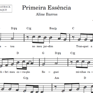 Primeira Essência - Partitura Facilitada