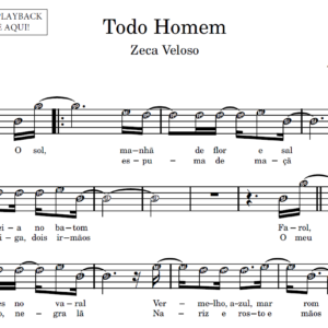 Todo Homem - Partitura para Instrumentos em Sib
