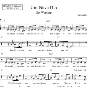 Um Novo Dia - Partitura Facilitada