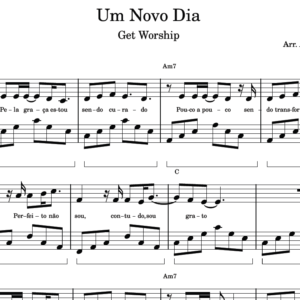 Um Novo Dia - Partitura para Piano